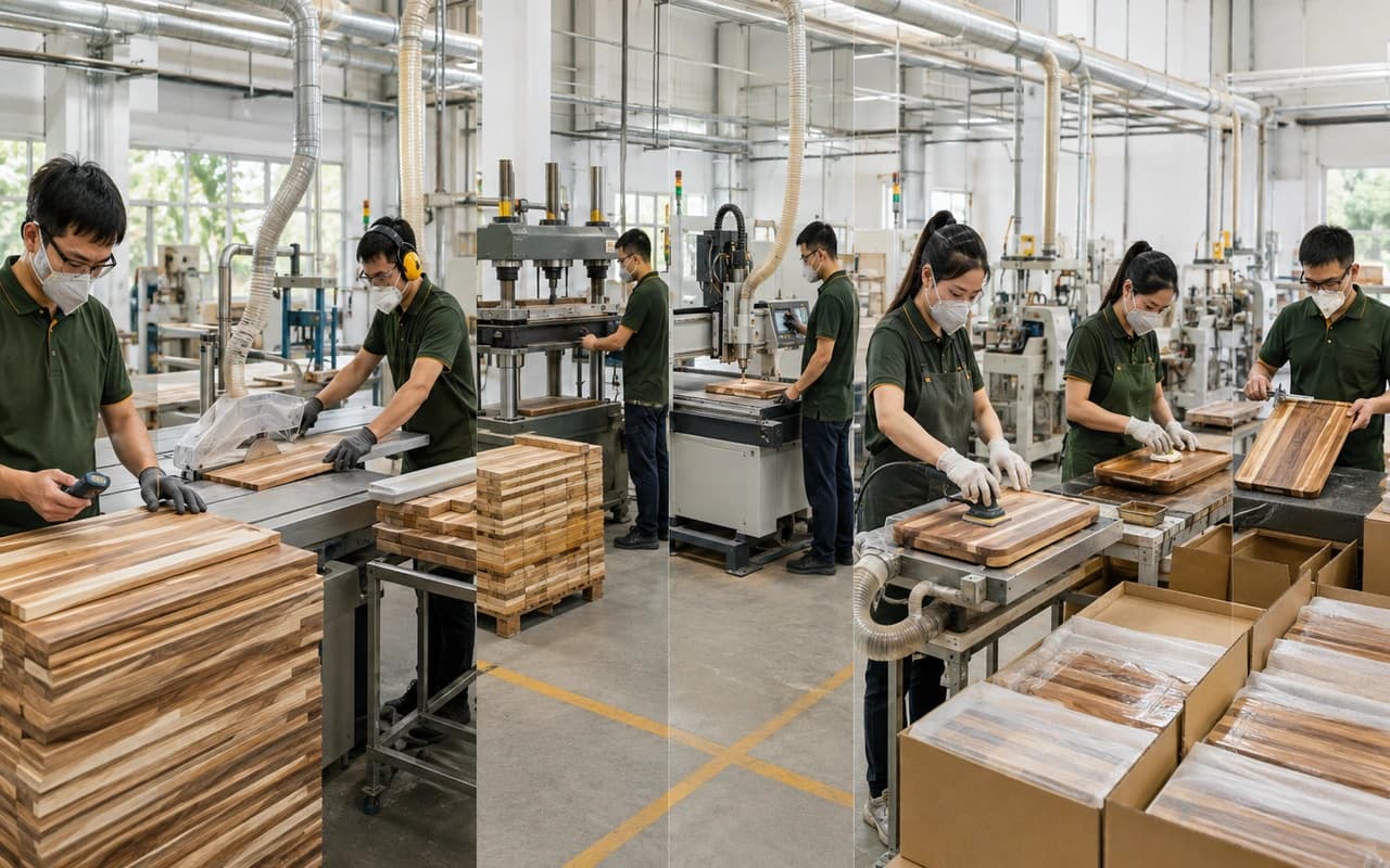 Khoi Nguyen ITC woodenware manufacturing process