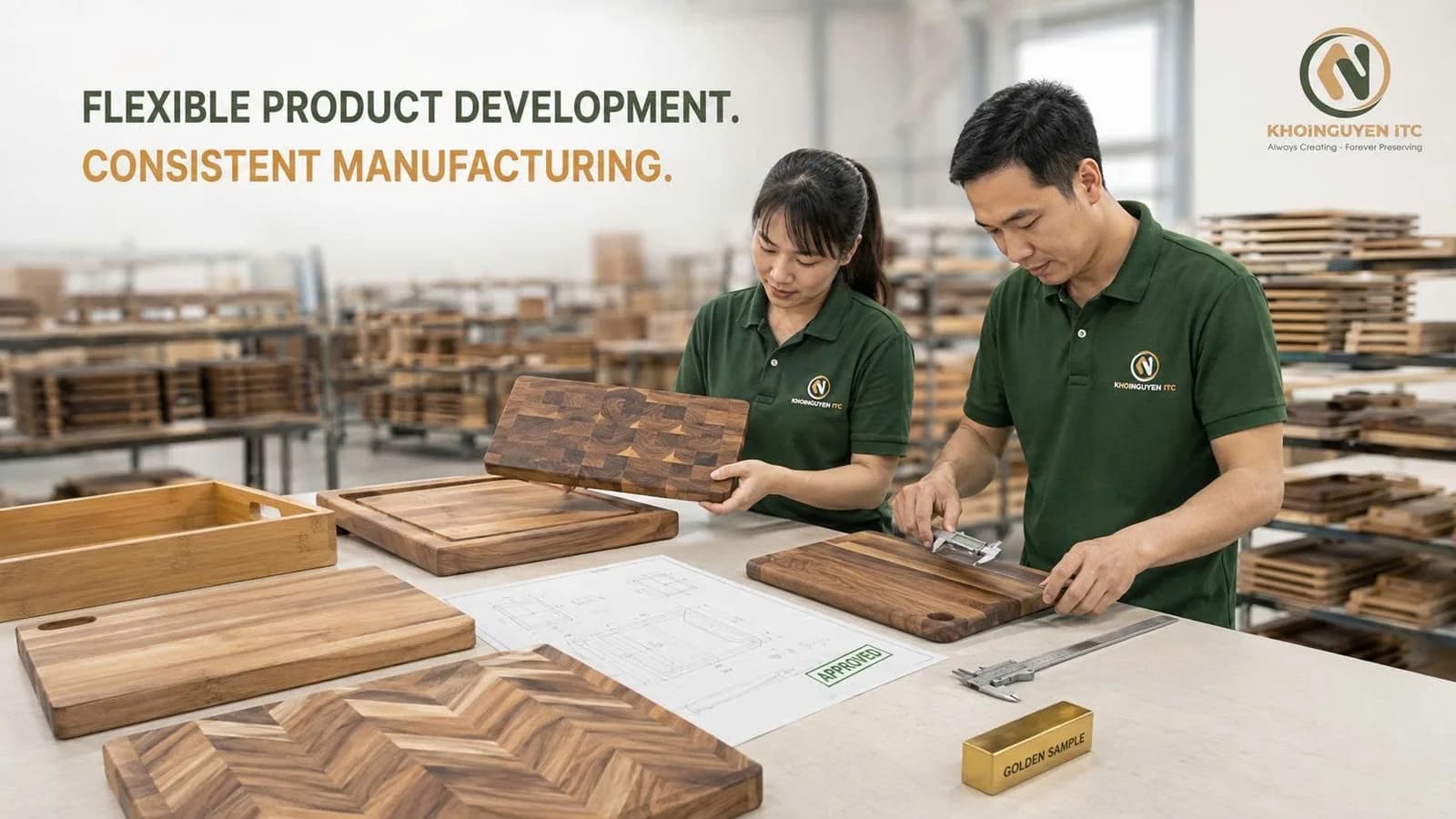 Flexible product development and consistent manufacturing at Khoi Nguyen ITC