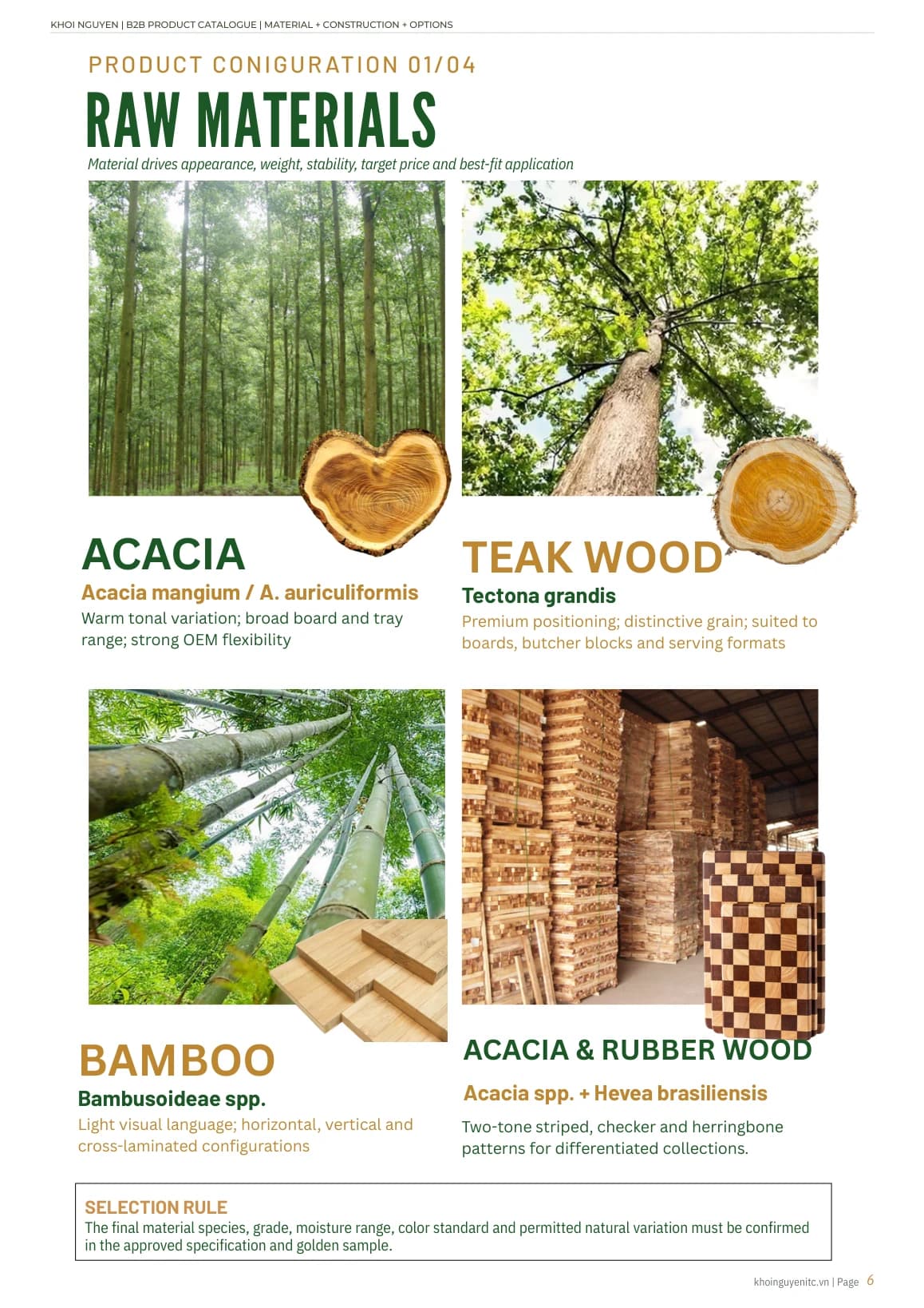 100% Verified Plantation Timber