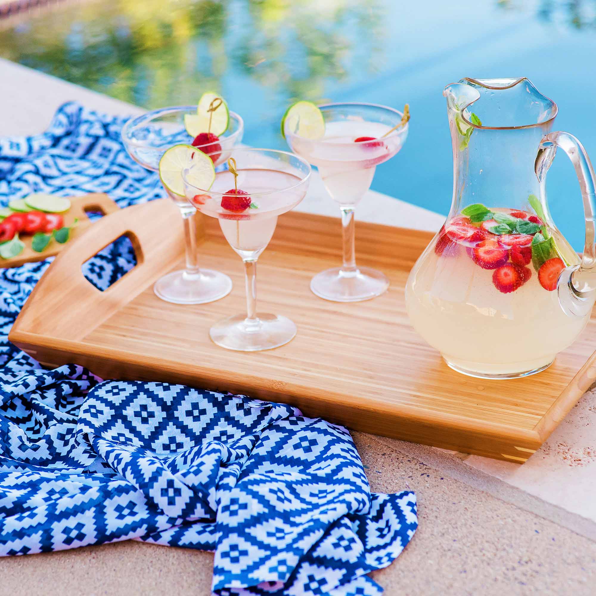 Bamboo. Serving Trays.